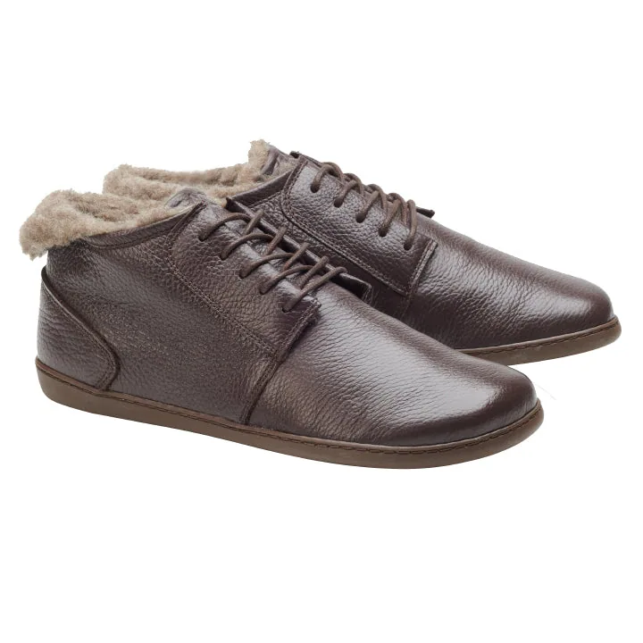 Полуботинки ZAQQ PREQUEL Winter Nappa Brown (коричневый цвет)