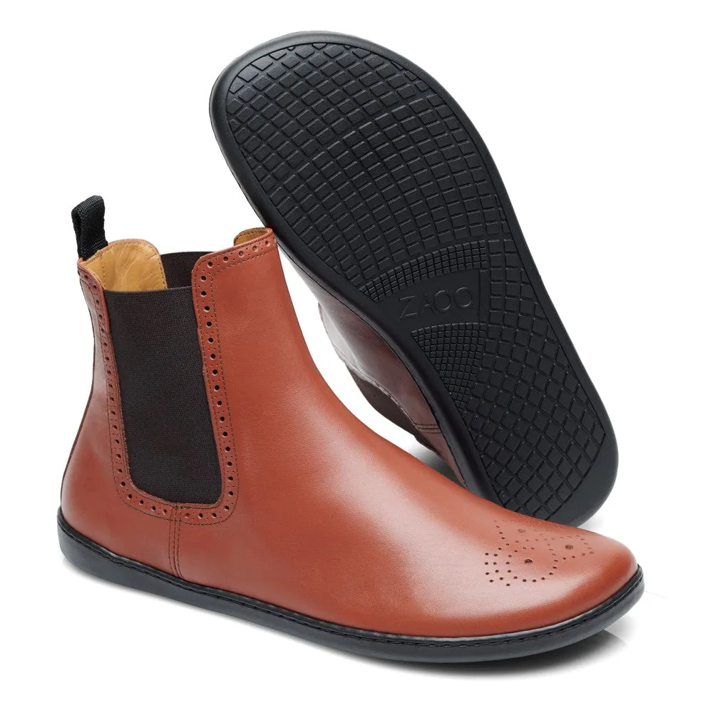 Ботинки для женщин и мужчин ZAQQ EQUITY Brogue Cognac (коньячный цвет), фото 2