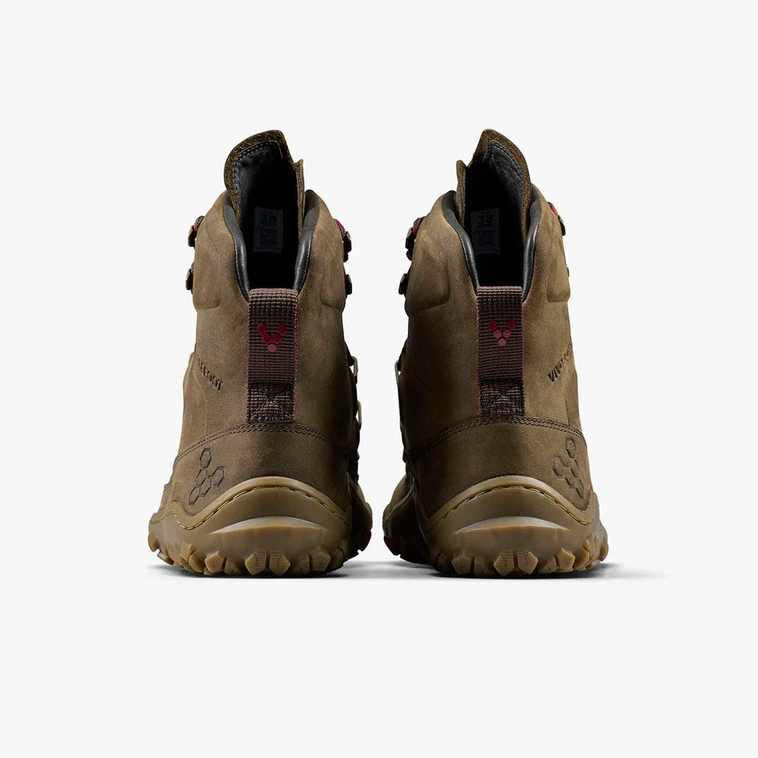 Ботинки Vivobarefoot Tracker Leather AT II — женская модель, коричневый, фото 4