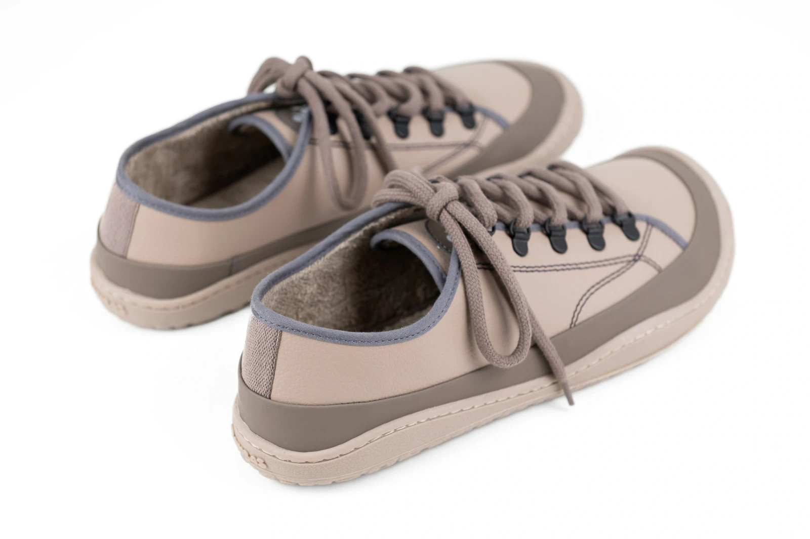 Босоногие кеды Sambas the bambas Duna — серо-коричневые — фото 1 из 17
