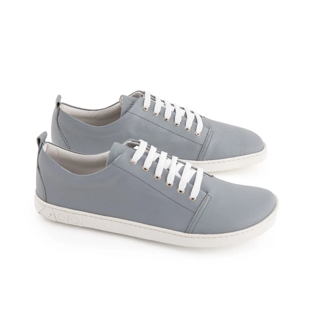 Мужские кроссовки ZAQQ TAQQ Nappa Grey (серый цвет) — фото 1 из 4