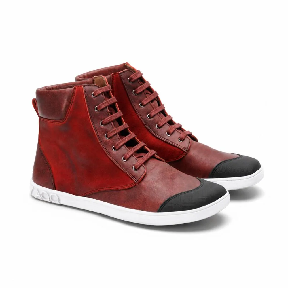 Женские высокие кроссовки ZAQQ CHICAQO Red — фото 1 из 10