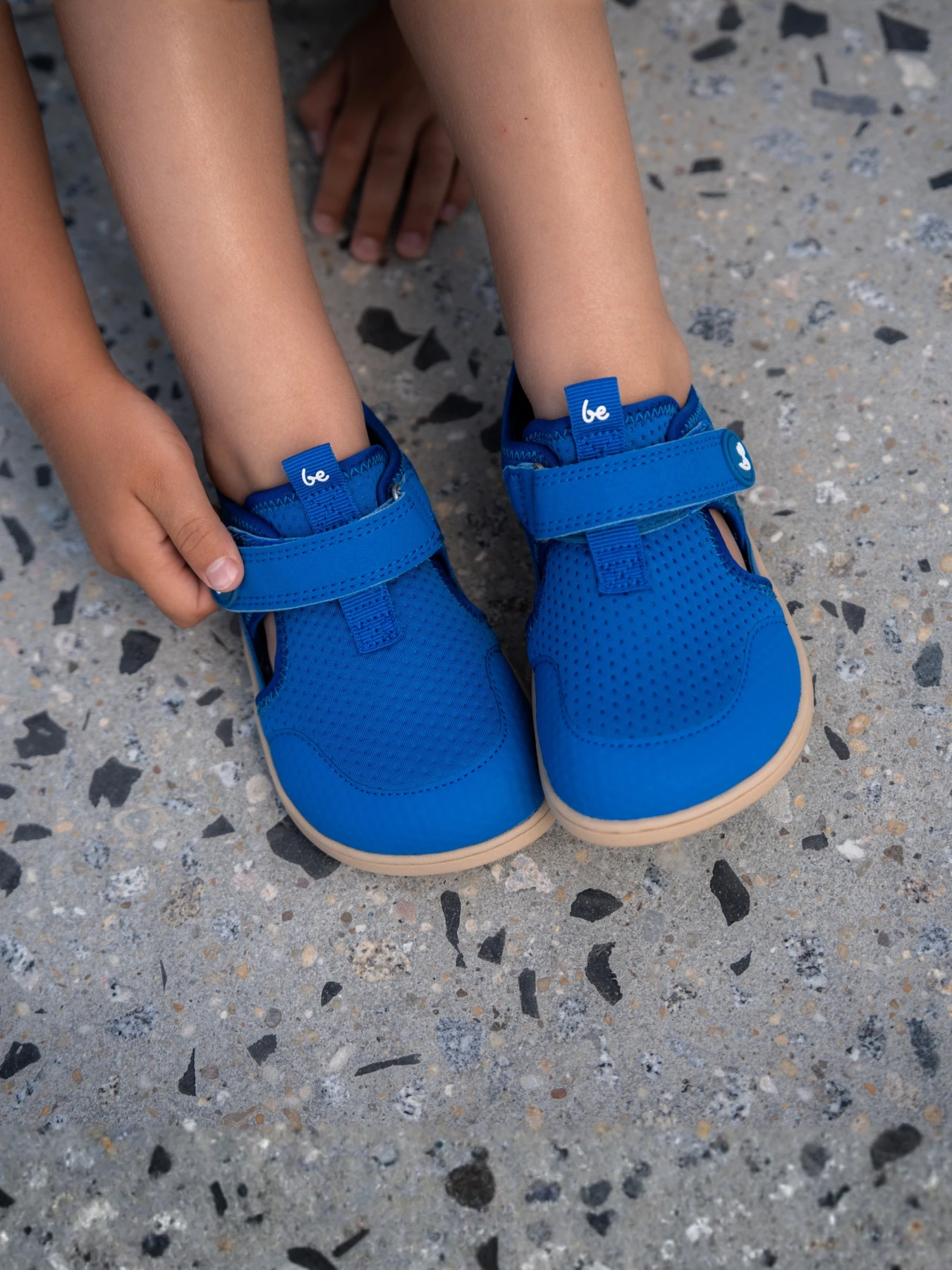 Детские босоногие сандалии Be Lenka Zest Preschool - синий, фото 2