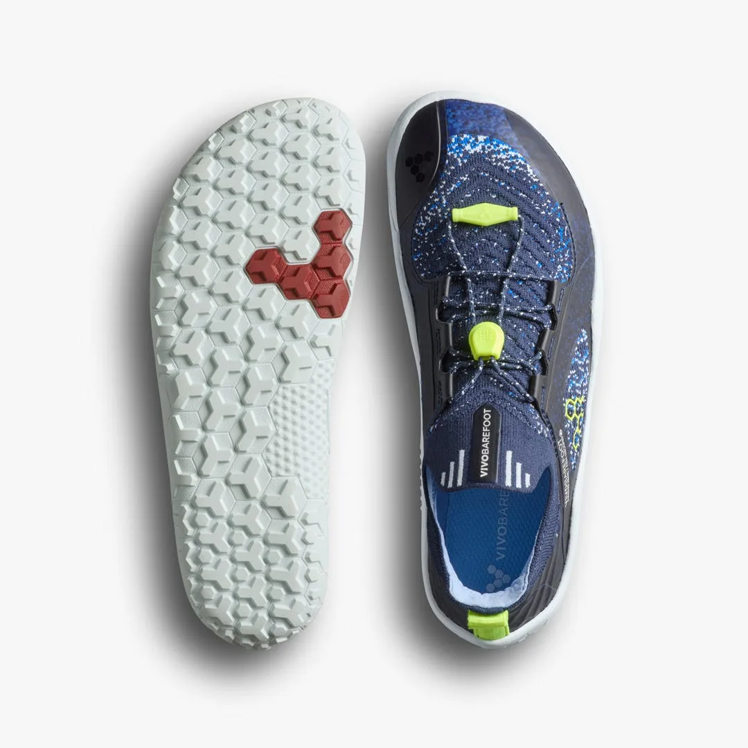 Кроссовки Vivobarefoot Primus Trail Knit FG — для подростков, синий с фиолетовым, фото 2