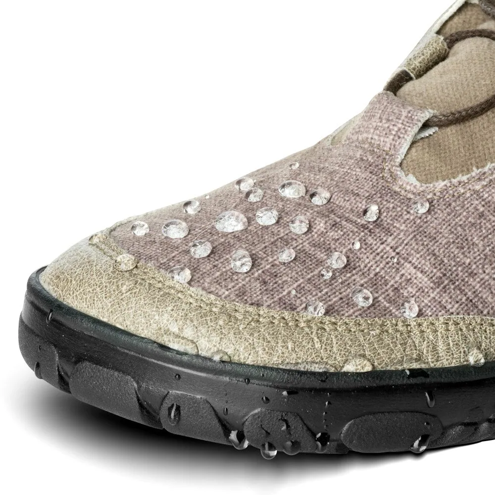 Полуботинки для женщин и мужчин ZAQQ QUEST Low Brown Waterproof, фото 2