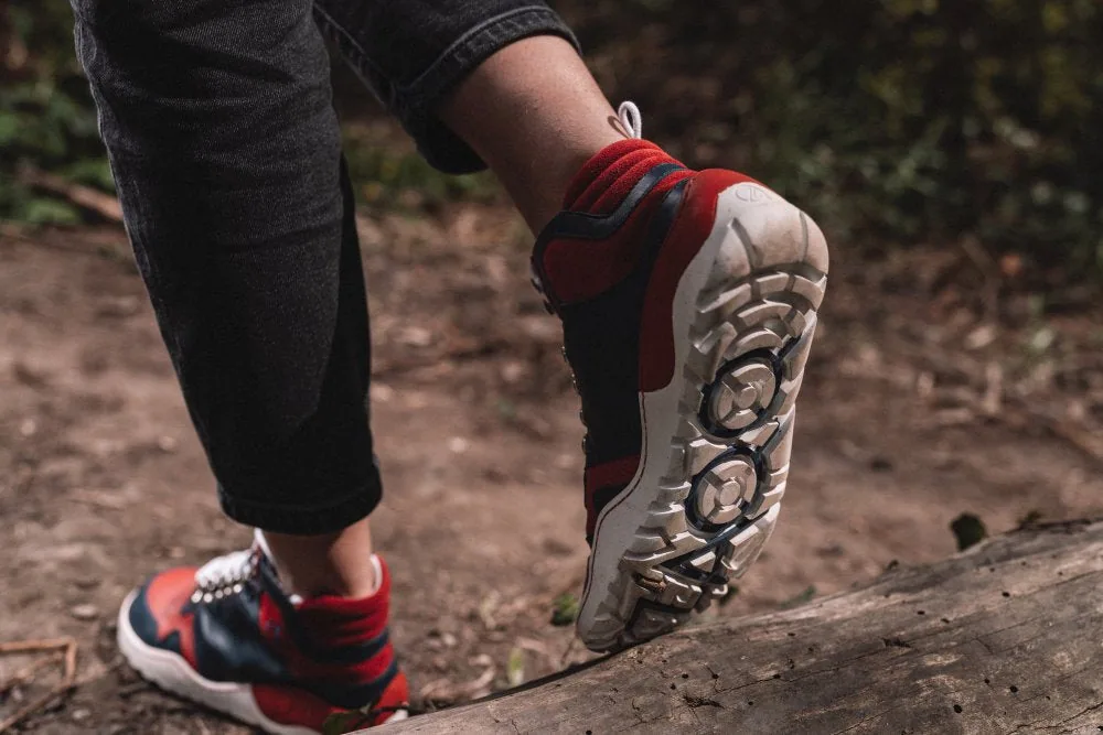 Женские ботинки ZAQQ VAQATION Red Waterproof (красный цвет), фото 7