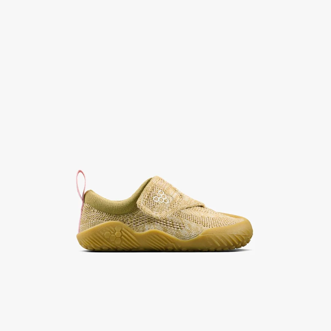 Кроссовки Vivobarefoot Motus Knit — для малышей, песочно-жёлтый — фото 1 из 7