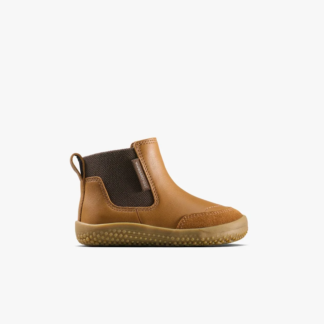 Ботинки Vivobarefoot Gobi Chelsea — для малышей, коричневый