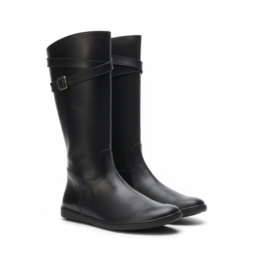 Женские ботинки ZAQQ ATTRAQT Vegan Black (чёрный цвет) — фото 1 из 8