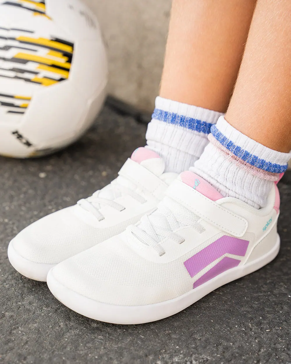 Детские босоногие кеды Splay DASH Kids — Spark Lilac, фото 6