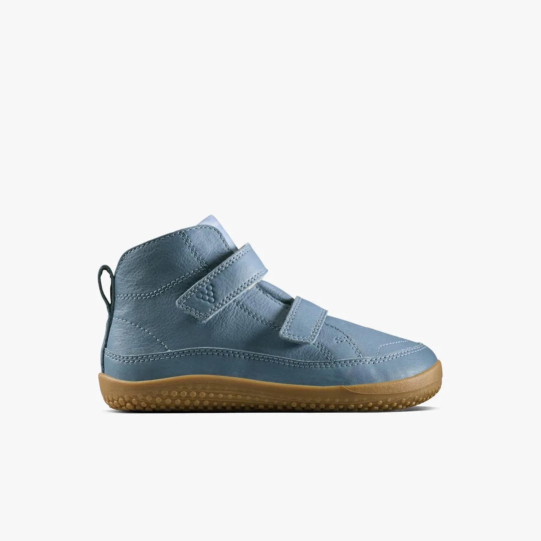 Ботинки Vivobarefoot Gobi Boot — детская модель, индиго — фото 1 из 7