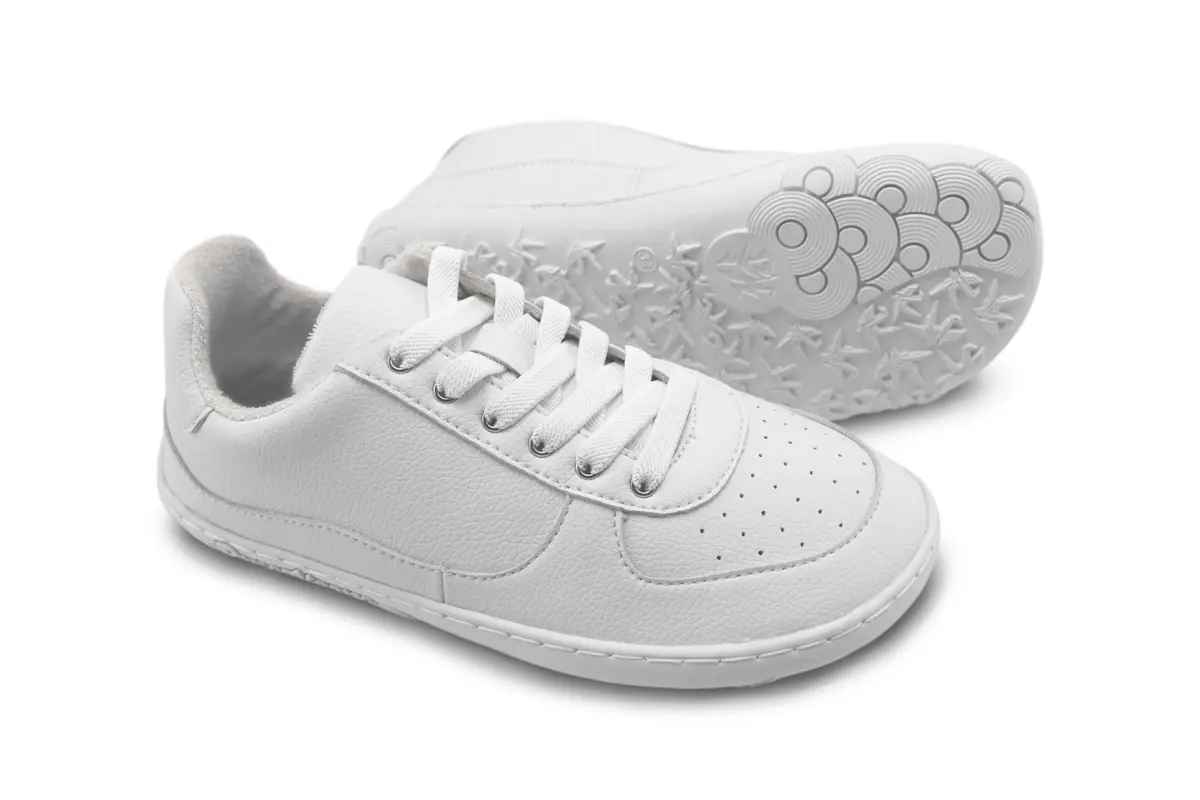 Босоногие кеды Paperkrane WHITE LOW 2.0 — детские, фото 7
