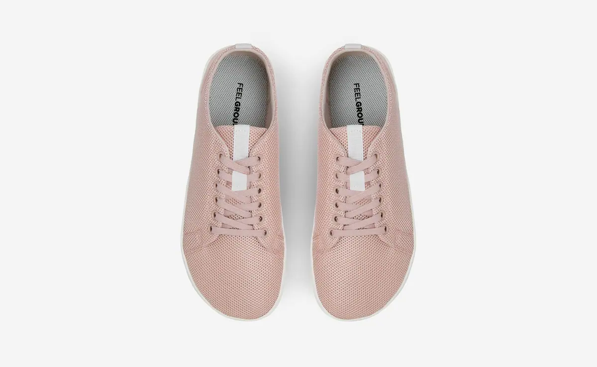 Босоногие кроссовки Feelgrounds Original Mesh — пыльно-розовый, фото 3
