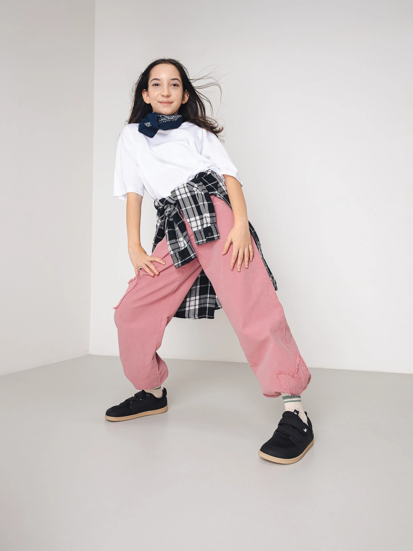 Детские босоногие кроссовки Be Lenka Bounty Junior - чёрный, фото 6
