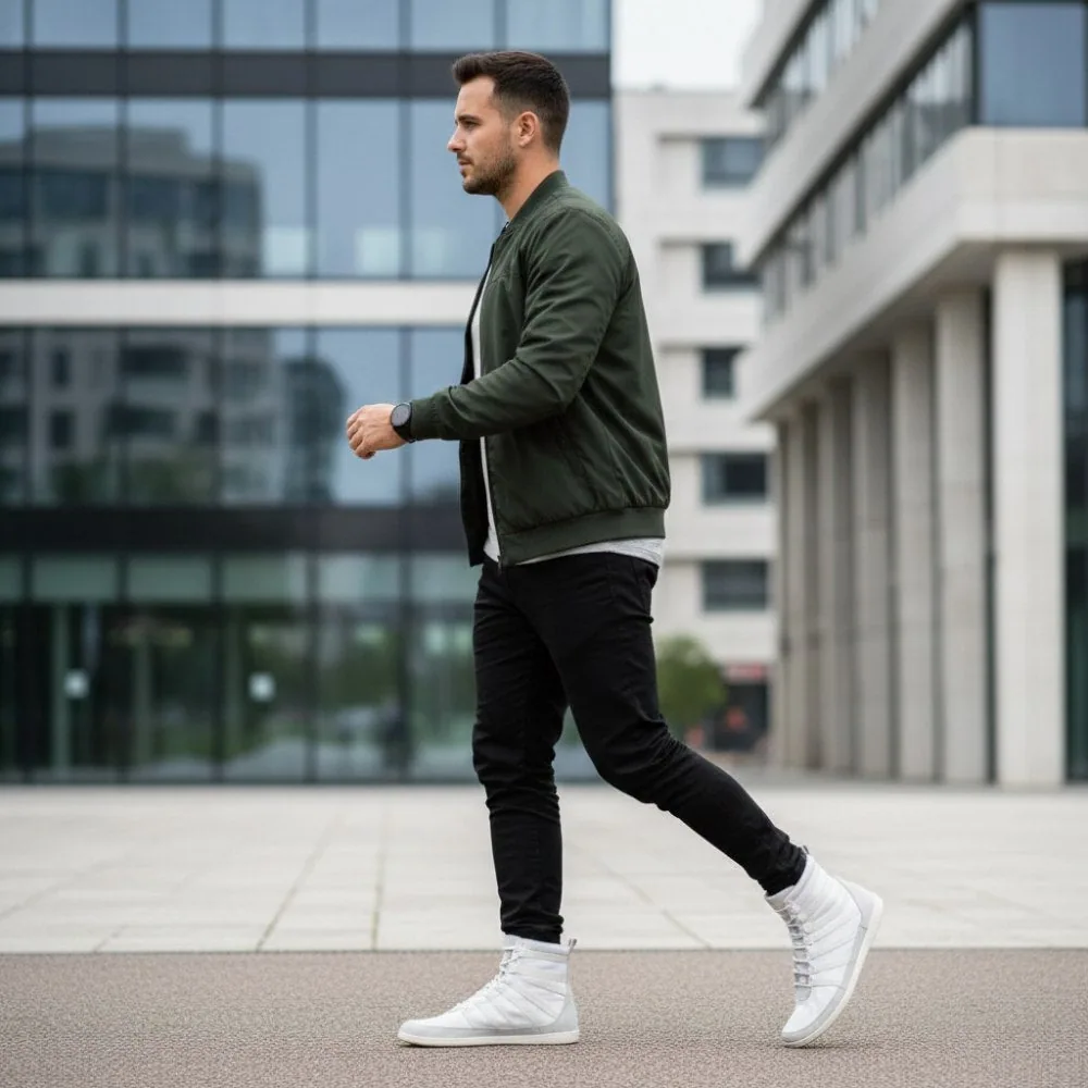 Кроссовки для женщин и мужчин ZAQQ SPARQ High White (белый цвет), фото 13