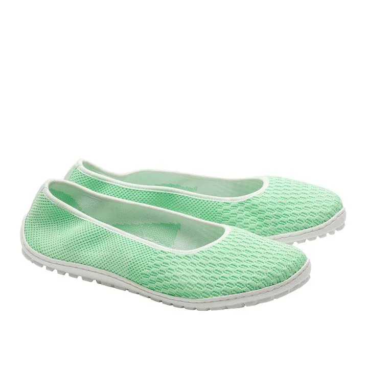 Женские балетки ZAQQ SUQAR Lightgreen — фото 1 из 4
