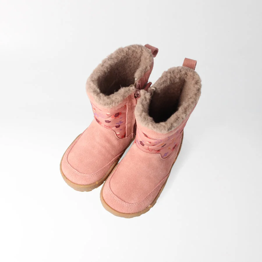 Зимние босоногие ботинки bLIFESTYLE alpakaSTYLE — розовый, фото 4
