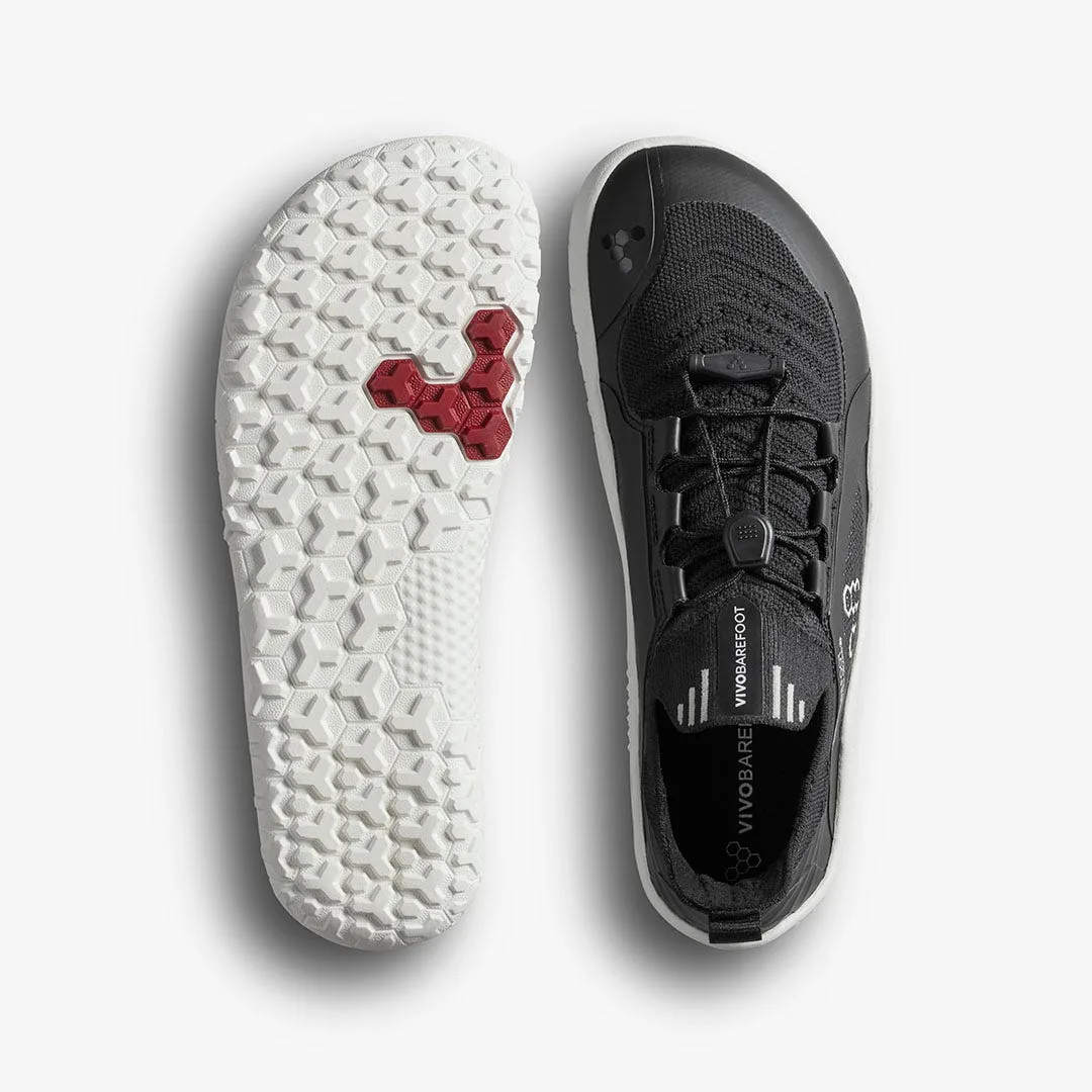 Кроссовки Vivobarefoot Primus Trail Knit FG — для дошкольников, чёрный, фото 2