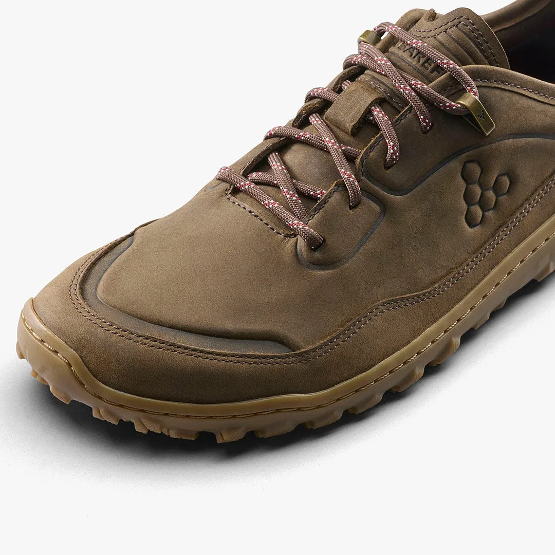 Кроссовки Vivobarefoot Tracker Leather AT Low II — женская модель, коричневый, фото 6