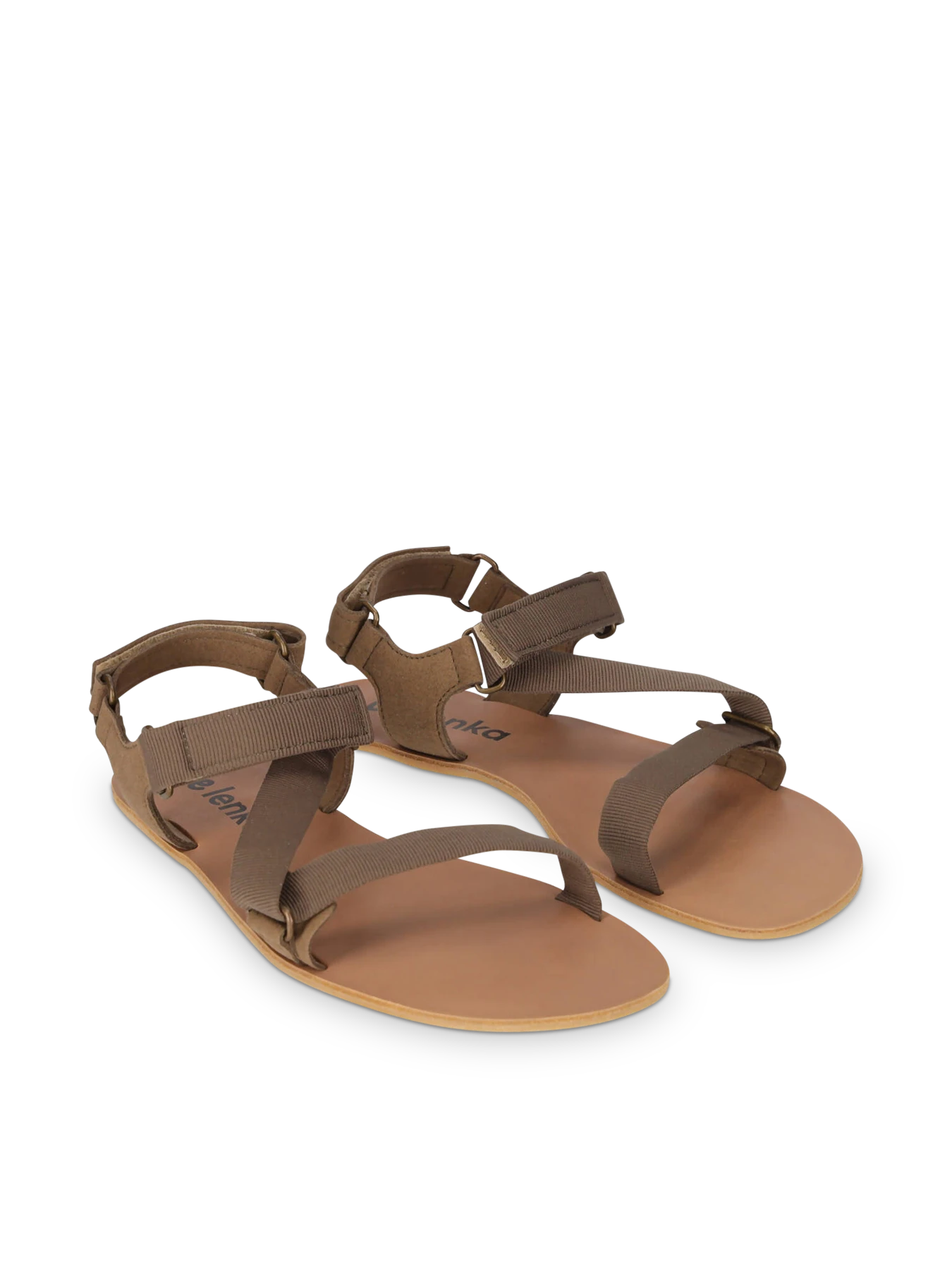 Босоногие сандалии Be Lenka Flexi - оливковый, фото 7