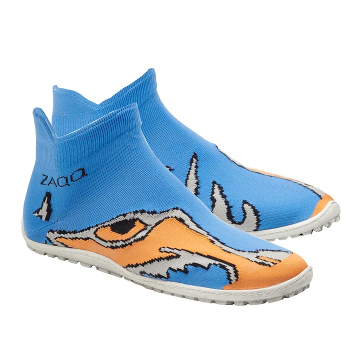 Женские кроссовки ZAQQ SOQQ Eye Orange Blue (синий цвет) — фото 1 из 4