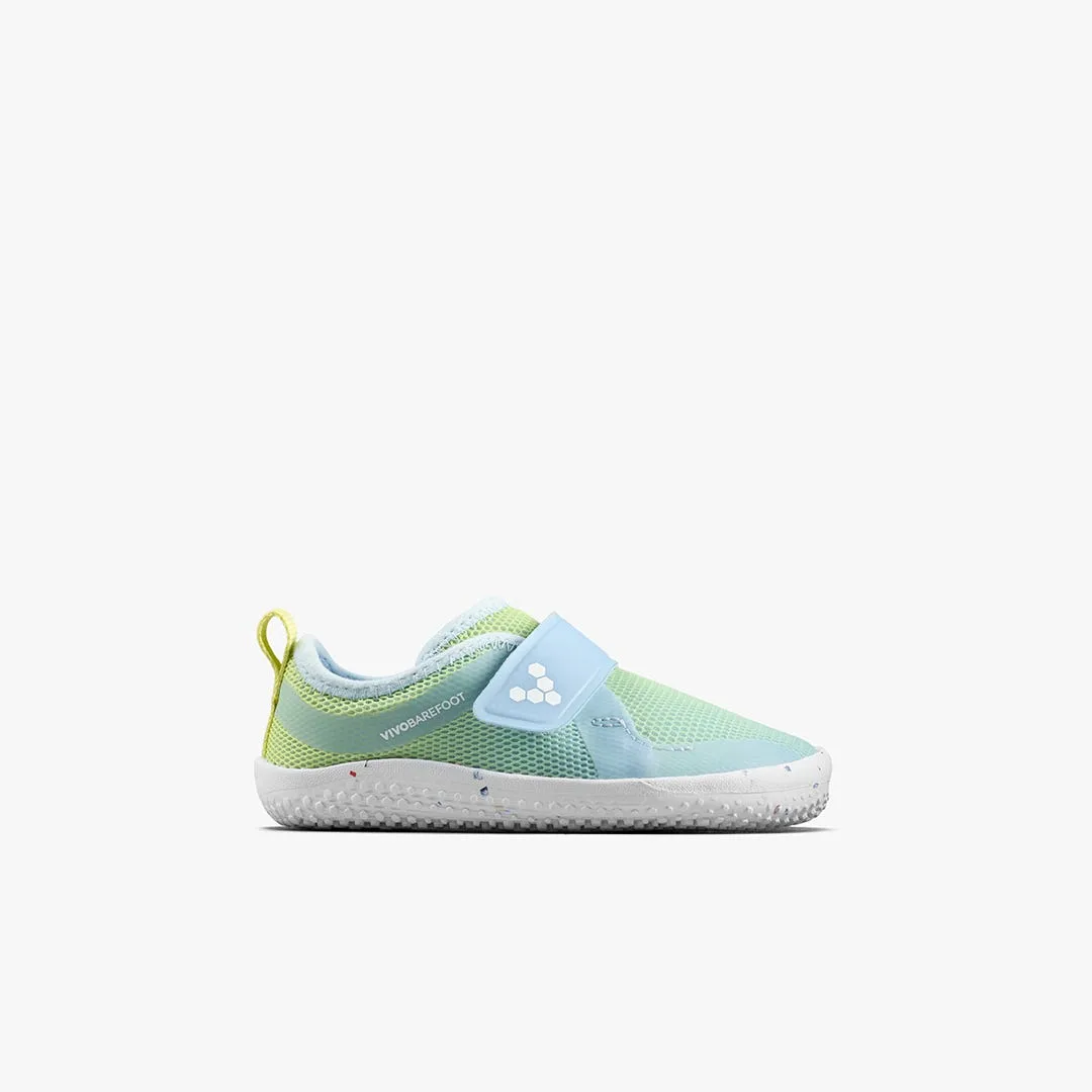Кроссовки Vivobarefoot Primus Sport IV — для малышей, светлый голубовато-зелёный