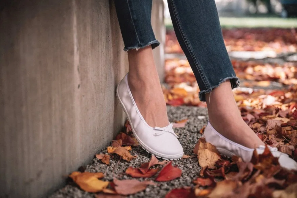 Женские балетки ZAQQ SUQAR White (белый цвет), фото 10