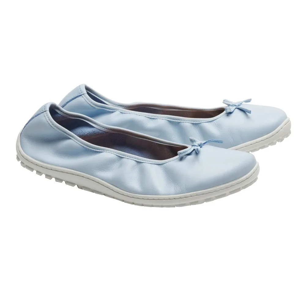 Женские балетки ZAQQ SUQAR Lightblue (голубой цвет)
