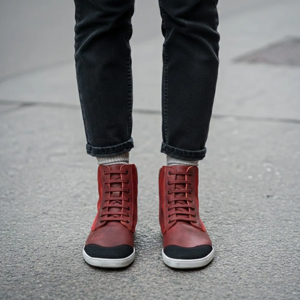 Женские высокие кроссовки ZAQQ CHICAQO Red, фото 8
