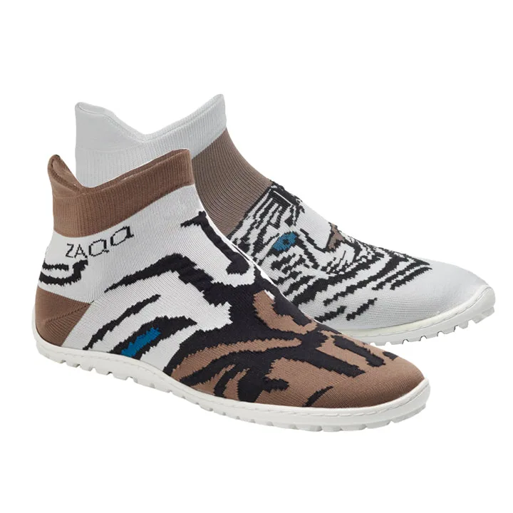Женские кроссовки ZAQQ SOQQ Tiger Brown (коричневый цвет) — фото 1 из 4
