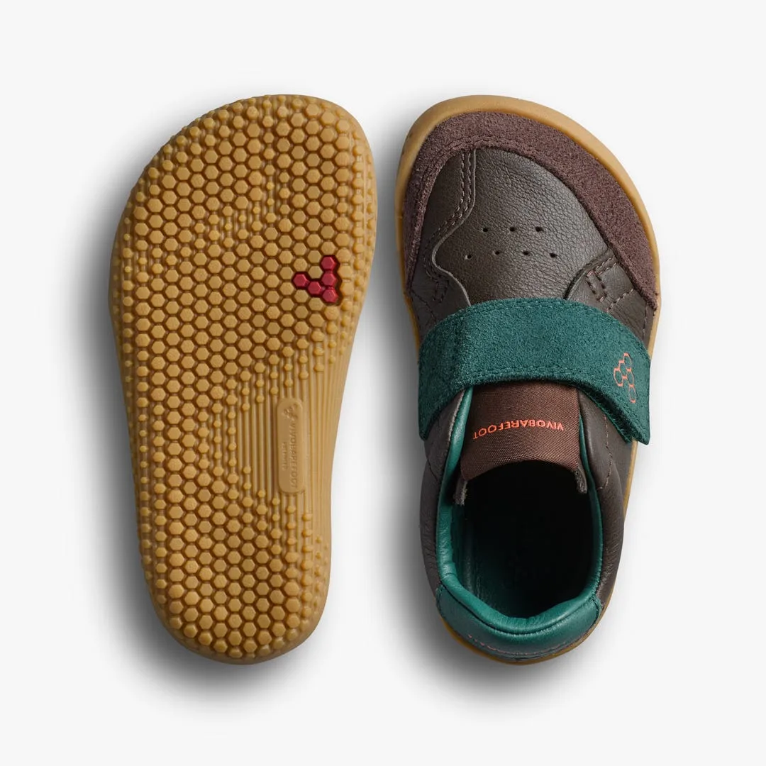 Кроссовки Vivobarefoot Gobi Sneaker — для малышей, коричневый, фото 2