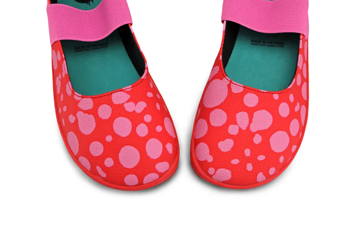 Босоногие туфли Paperkrane RED DOTTY — детские, фото 5