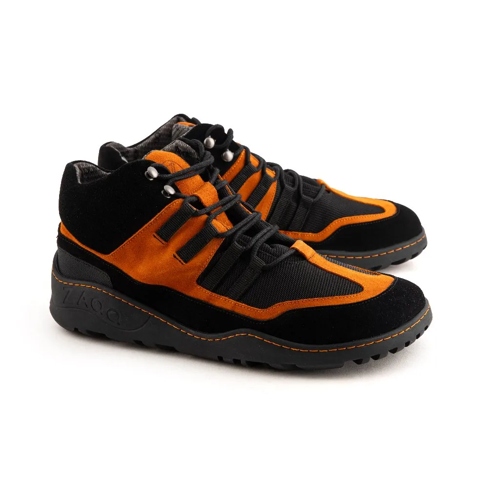 Женские ботинки ZAQQ SQOUT Black Orange Waterproof (оранжевый цвет) — фото 1 из 4