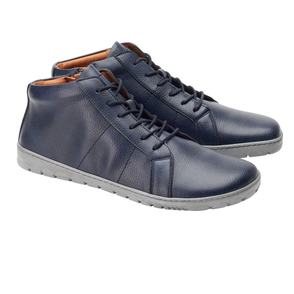 Кроссовки для женщин и мужчин ZAQQ QORE Mid Vegan Navy (тёмно-синий цвет) — фото 1 из 4