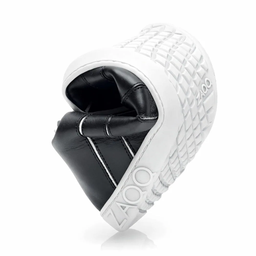 Кроссовки для женщин и мужчин ZAQQ QQQ Mid Black White (чёрные с белыми деталями), фото 4