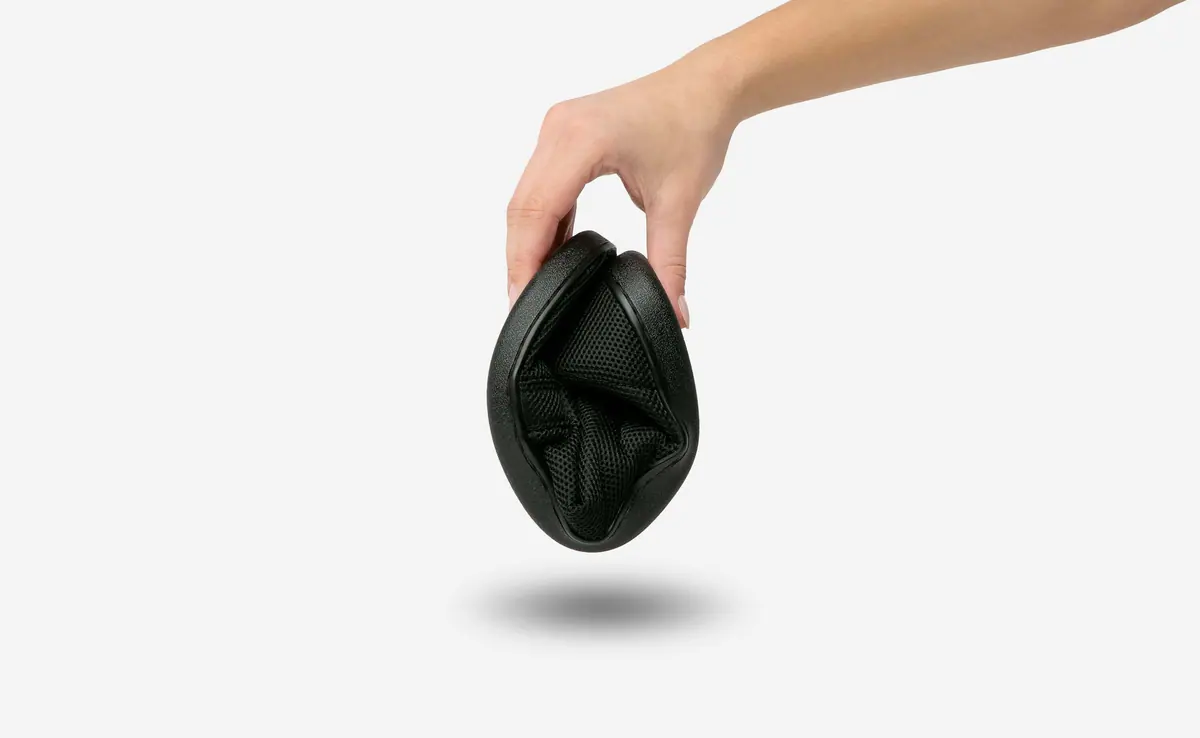 Босоногие кроссовки Feelgrounds Original Mesh — чёрный, фото 3
