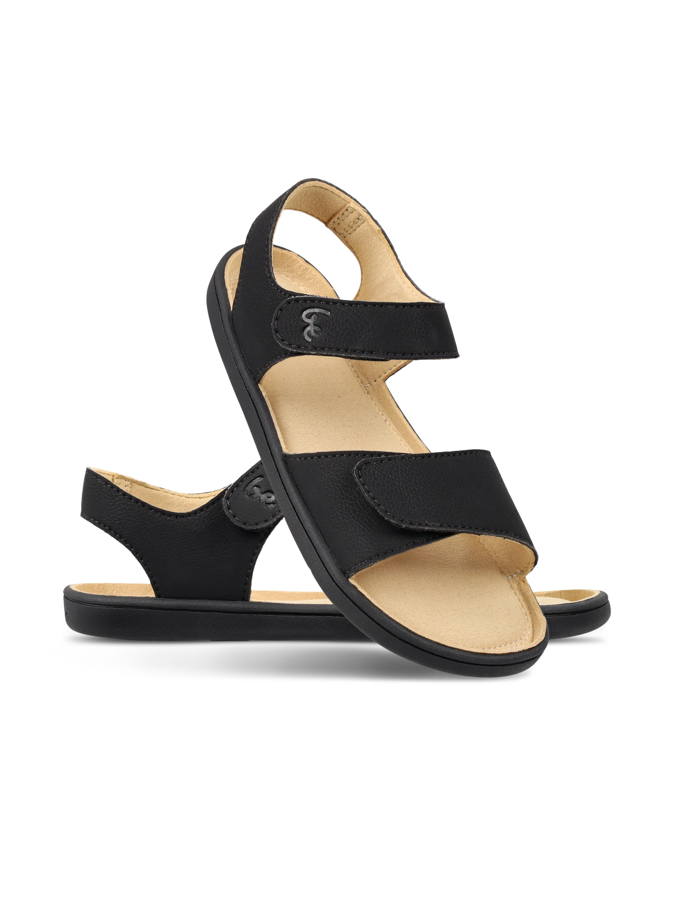 Детские босоногие сандалии Be Lenka Miami Junior - чёрный, фото 2