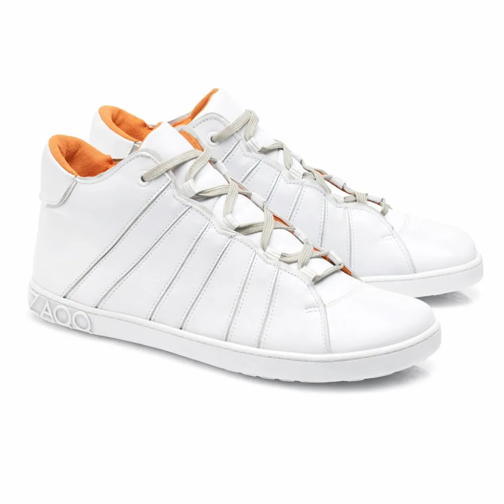 Кроссовки для женщин и мужчин ZAQQ QQQ Mid White (белый цвет) — фото 1 из 4