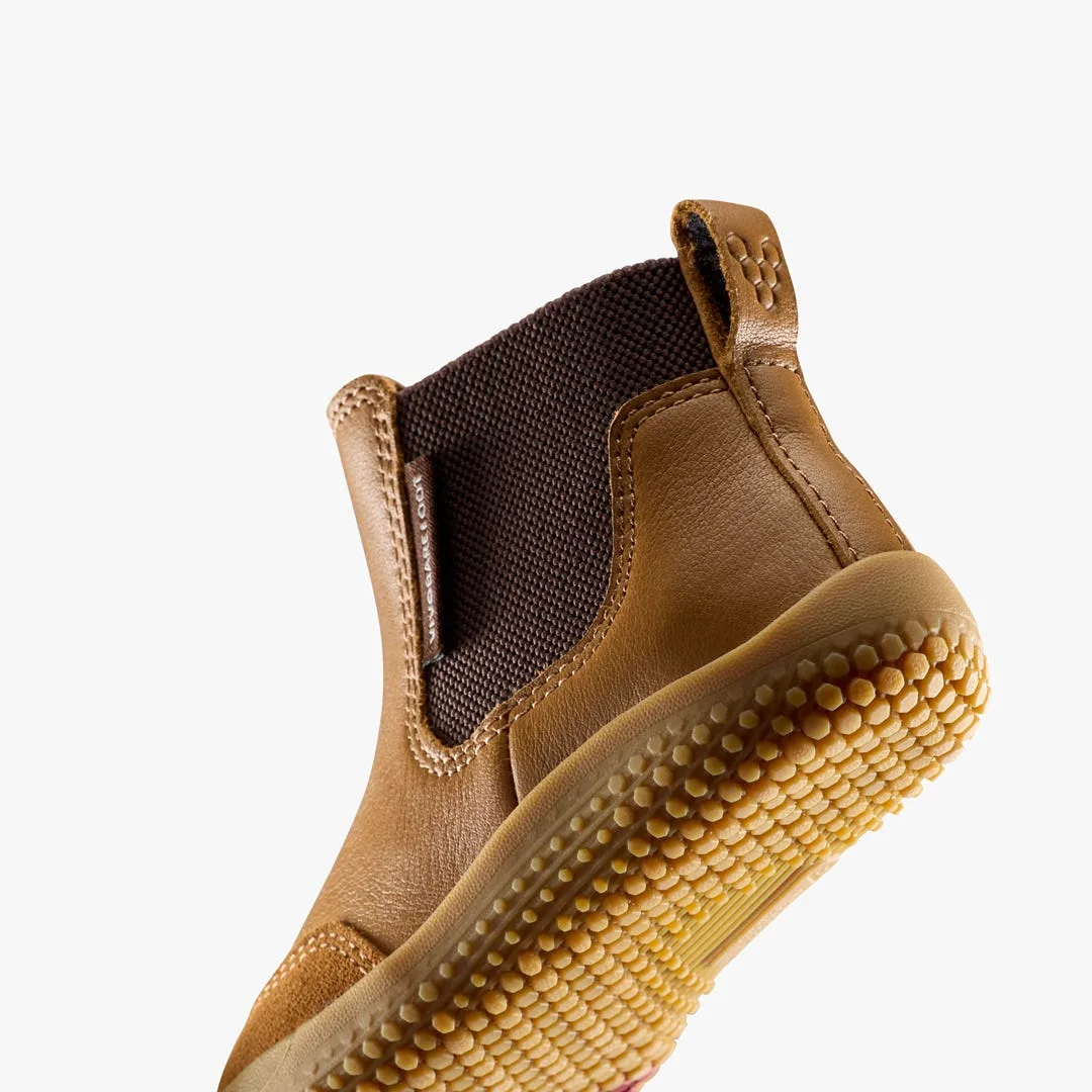 Ботинки Vivobarefoot Gobi Chelsea — для малышей, коричневый, фото 7