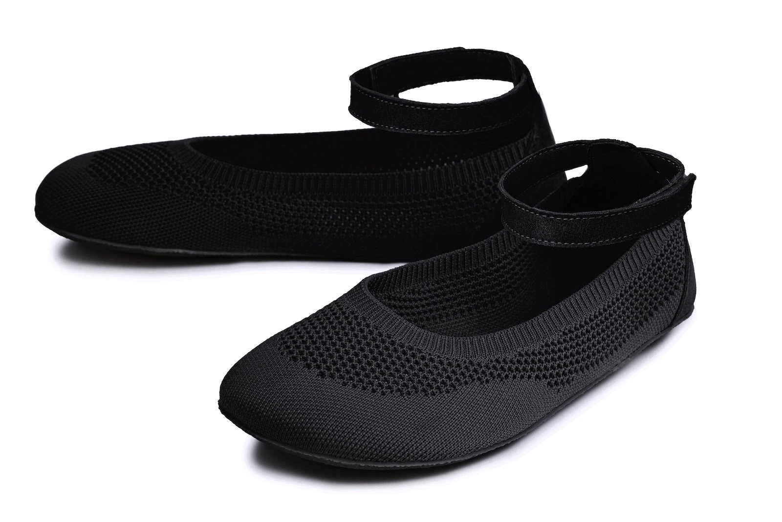 Балетки Ahinsa Softy Ballet 2.0 Barefoot — чёрный, фото 4