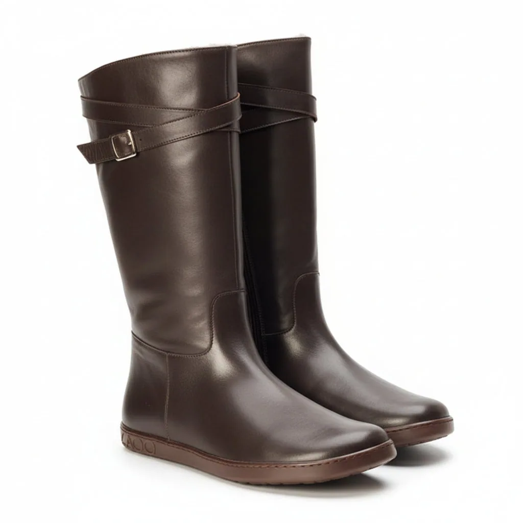 Женские ботинки ZAQQ ATTRAQT Winter Brown (коричневый цвет) — фото 1 из 18