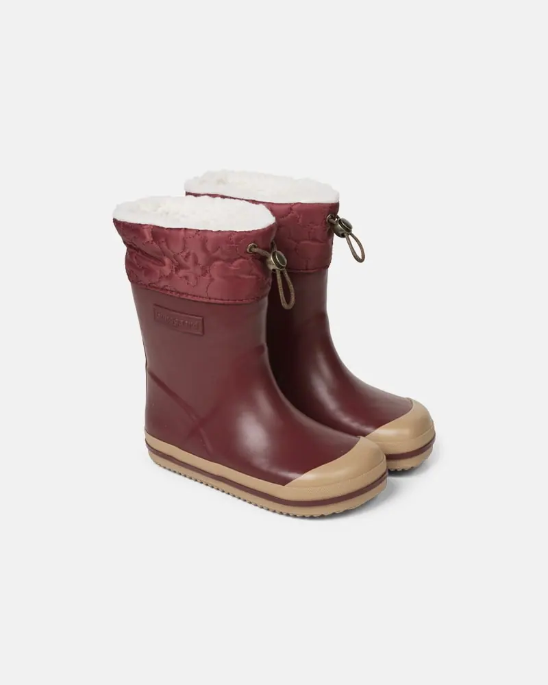 Детские босоногие резиновые сапоги Bundgaard Hazy Berry