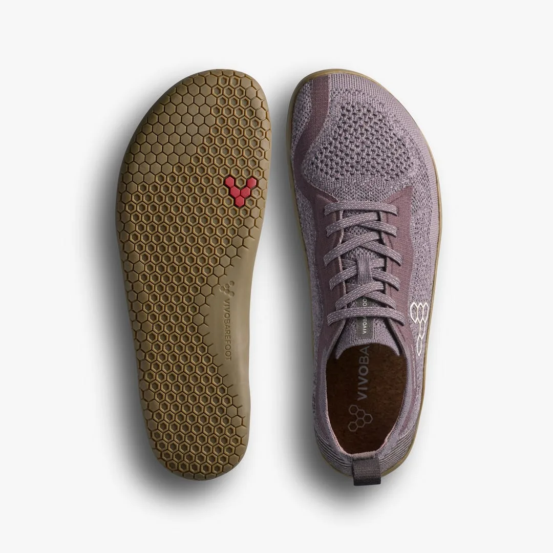 Кроссовки Vivobarefoot Primus Lite Knit Natural — мужская модель, тёмно-серый, фото 2