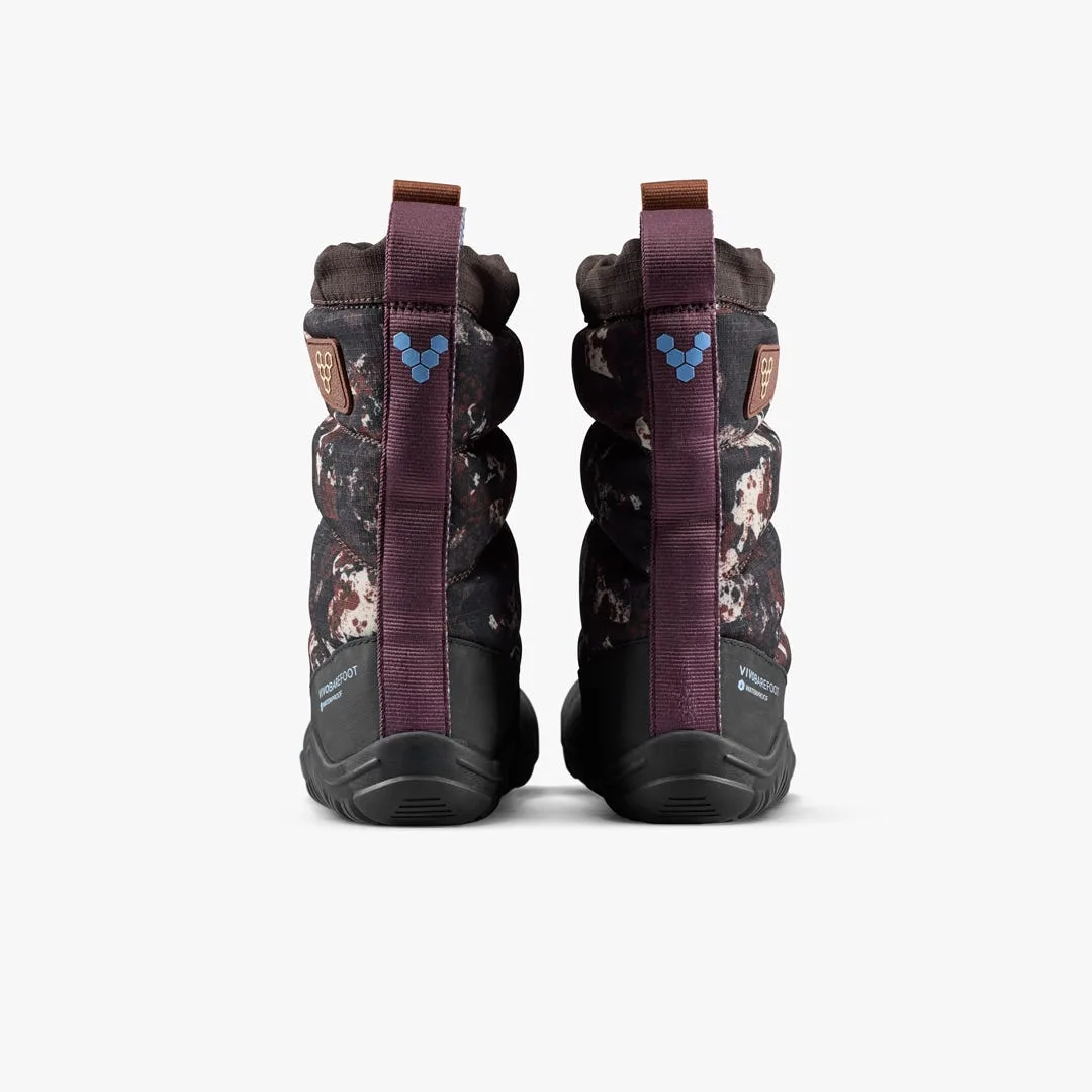Ботинки Vivobarefoot Tracker Boot AT — для подростков, серо-коричневый с узором, фото 5