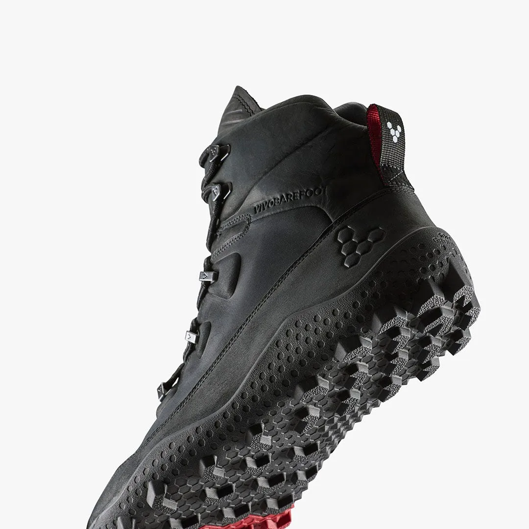 Ботинки Vivobarefoot Tracker Winter III SG — мужская модель, чёрный, фото 7