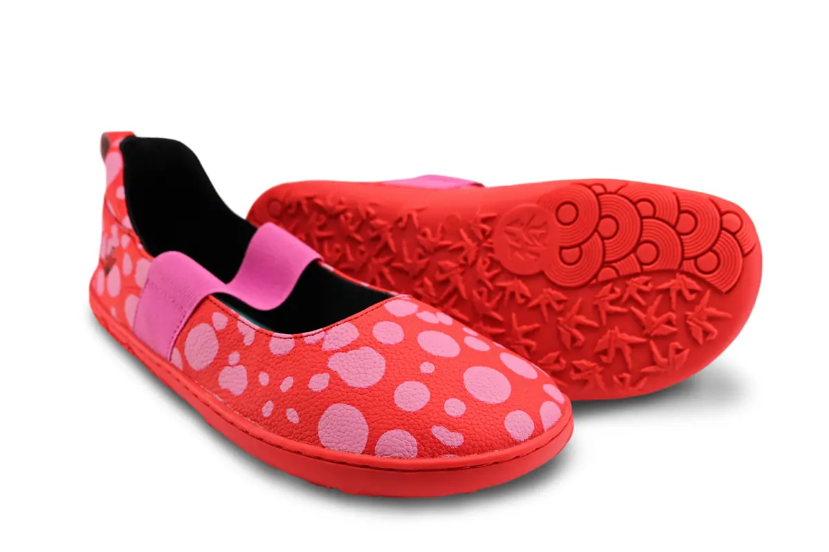 Босоногие туфли Paperkrane RED DOTTY — детские, фото 9