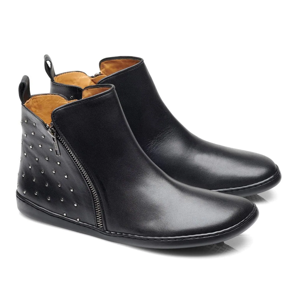 Женские ботинки ZAQQ QLARE Black (чёрный цвет)