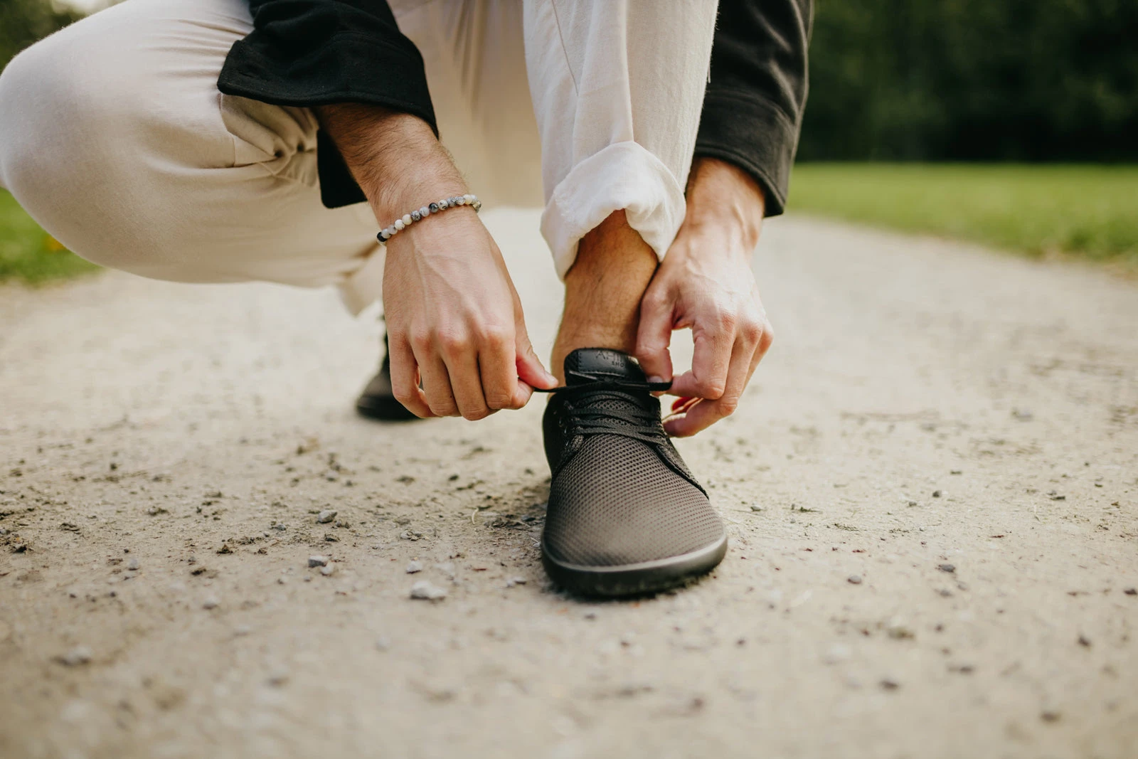 Кроссовки Ahinsa AirNet Barefoot — чёрный, фото 4