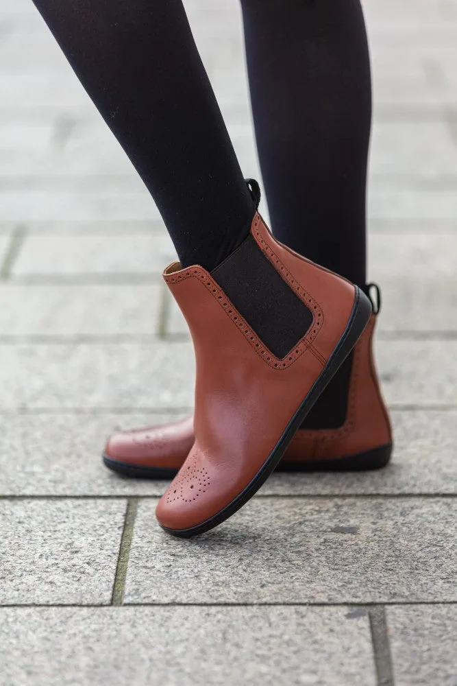 Ботинки для женщин и мужчин ZAQQ EQUITY Brogue Cognac (коньячный цвет), фото 14