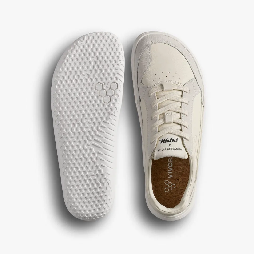 Кроссовки Vivobarefoot Gobi II Sneaker Leather — мужская модель, светло-бежевый, фото 3